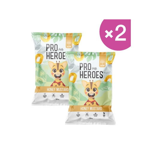 Prolife Pro Heroes Honey Mustard Flavor Puffs (30g) - Pack of 2