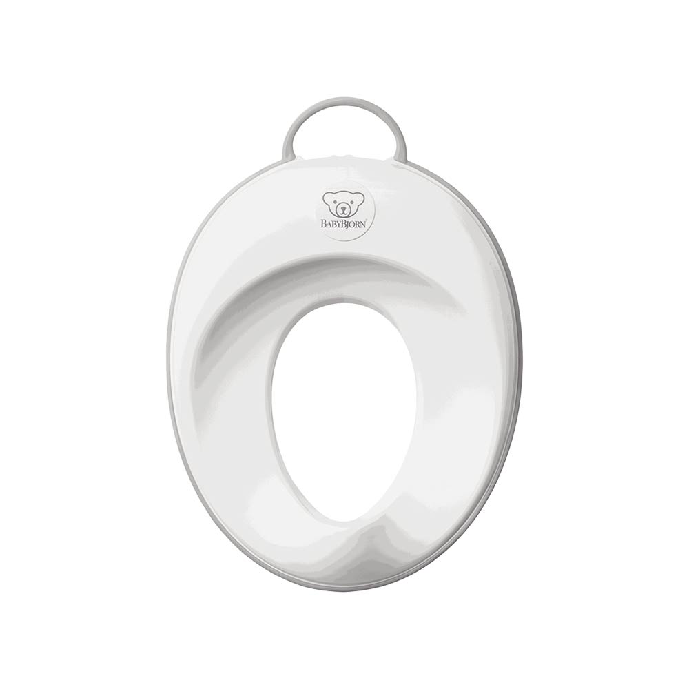 BabyBjorn Toilet Training Seat (2Yrs+) - White/Gray