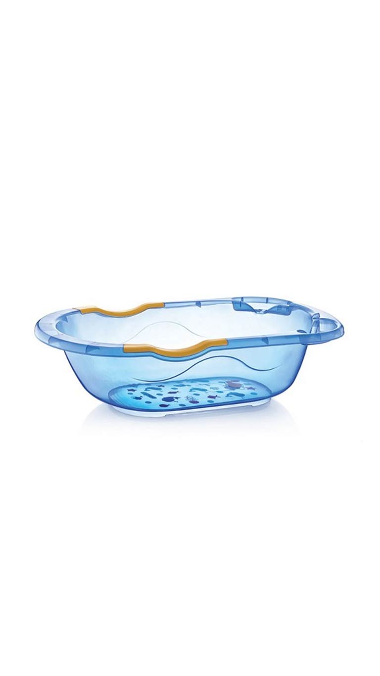 Babyjem Bathtub with Support - Blue