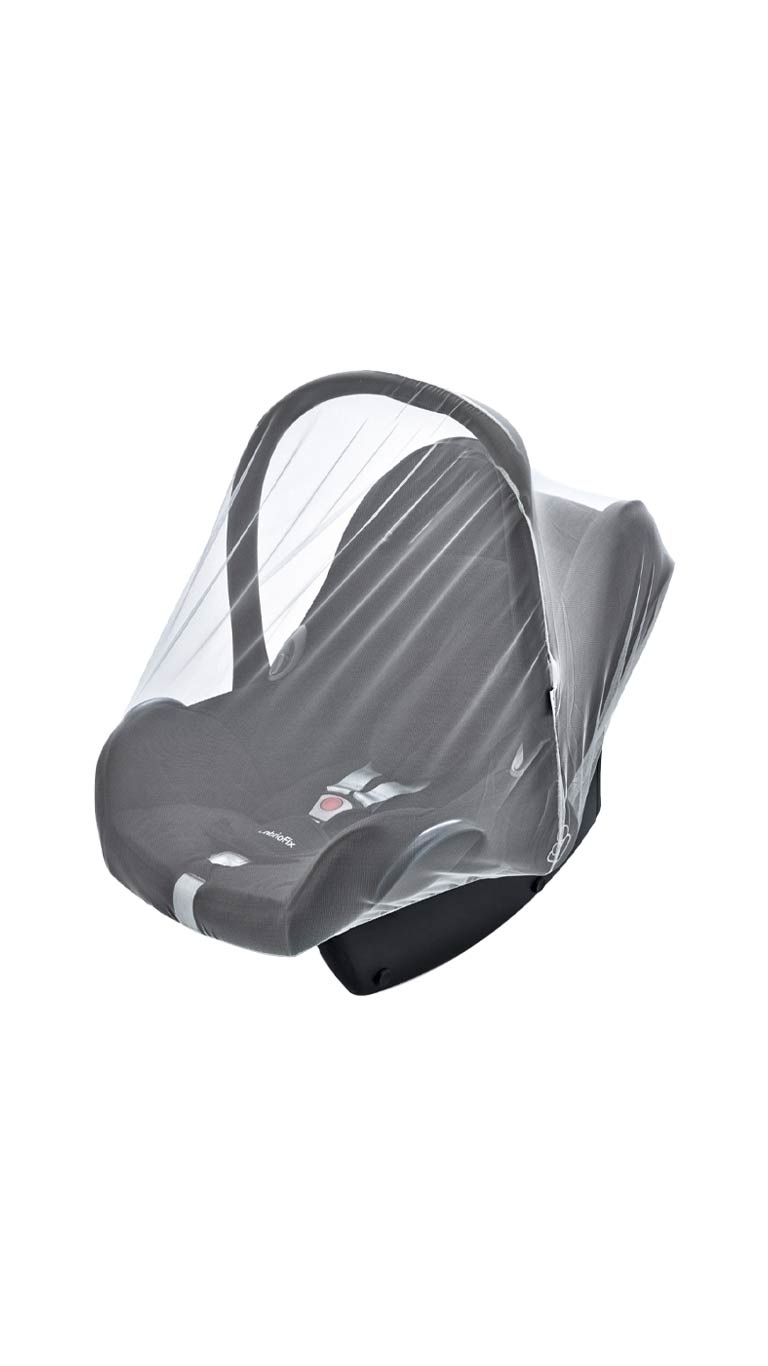 Babyjem Car Seat Mosquito Net - White