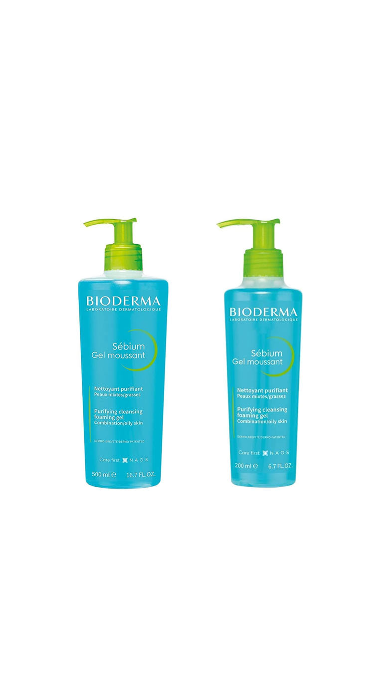 BiodermaSebiumFoamingGel500mland200ml