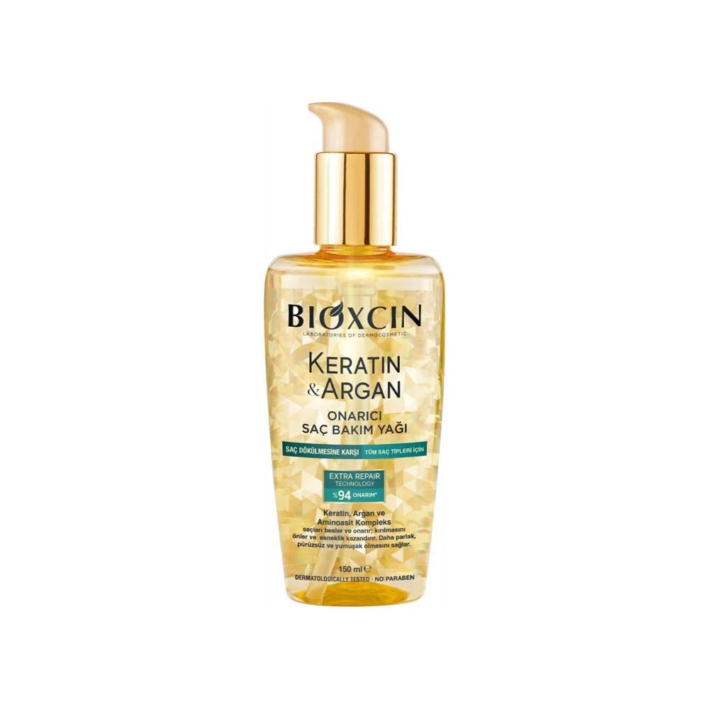 Bioxcin Keratin & Argan Repairing Hair Care Oil 150ml