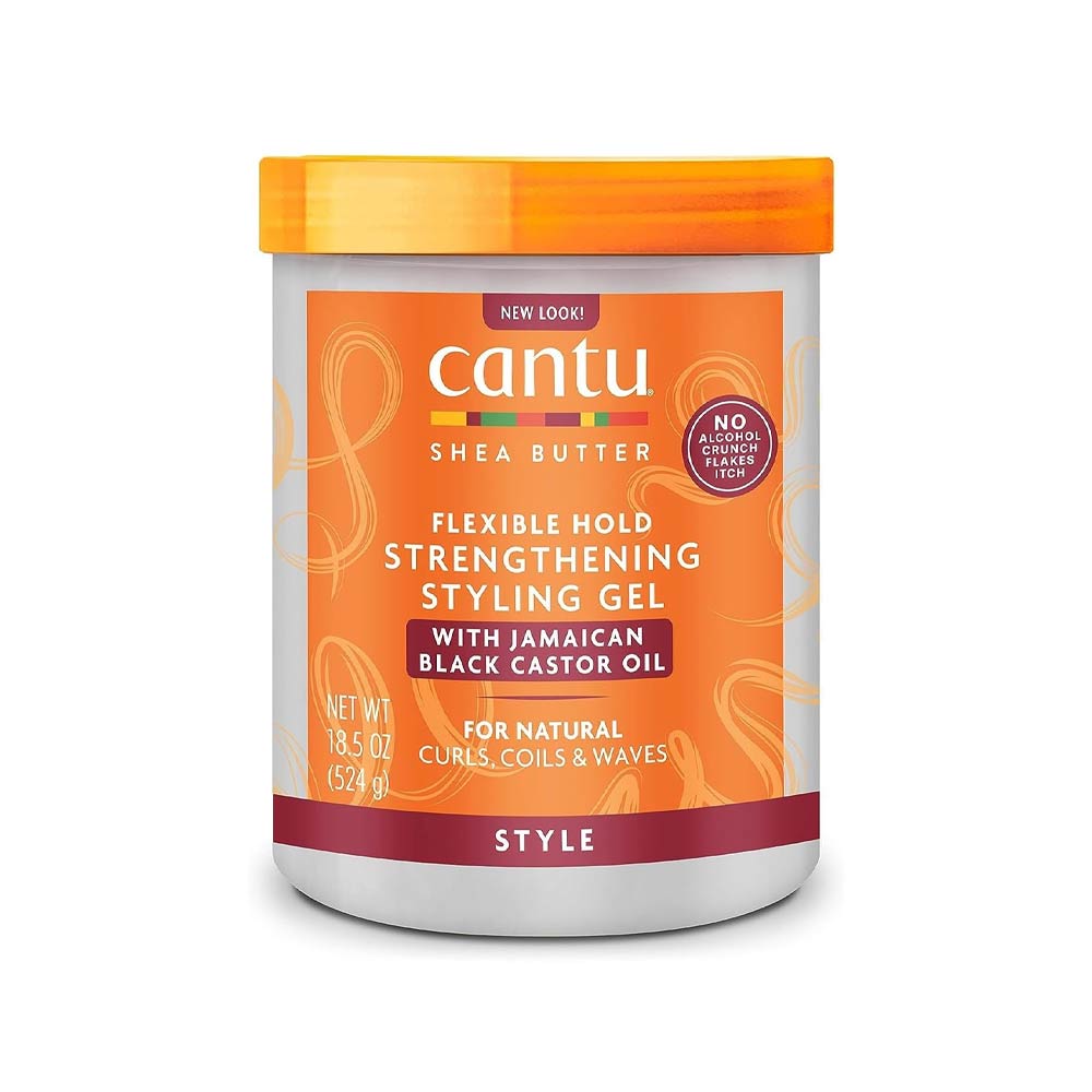 Cantu Strengthening Styling Gel with Jamaican Black Castor Oil - 524g