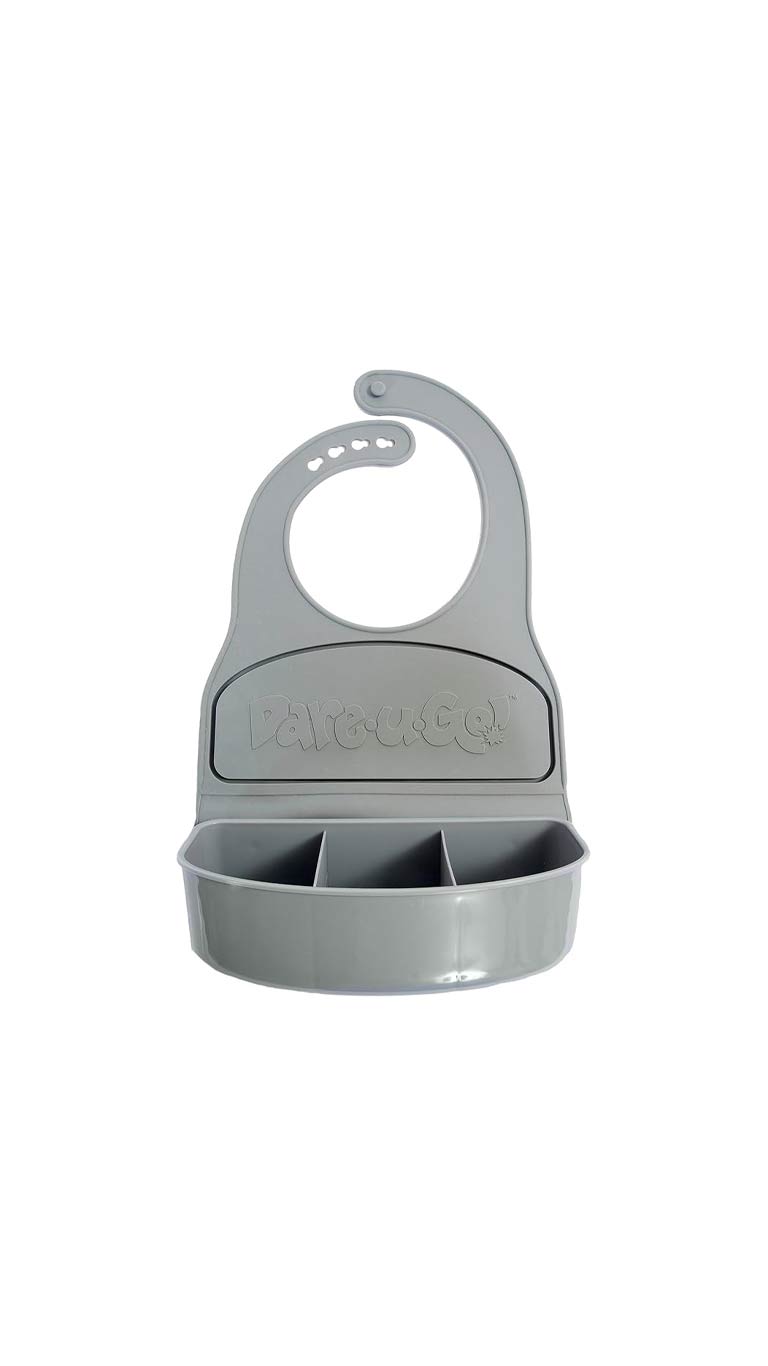 Dare U Go Food Storage Bib (Large) - Gray