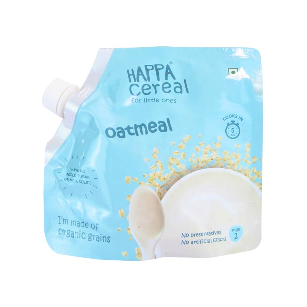 Happa Organic Cereal (6m+) Oatmeal - 200g