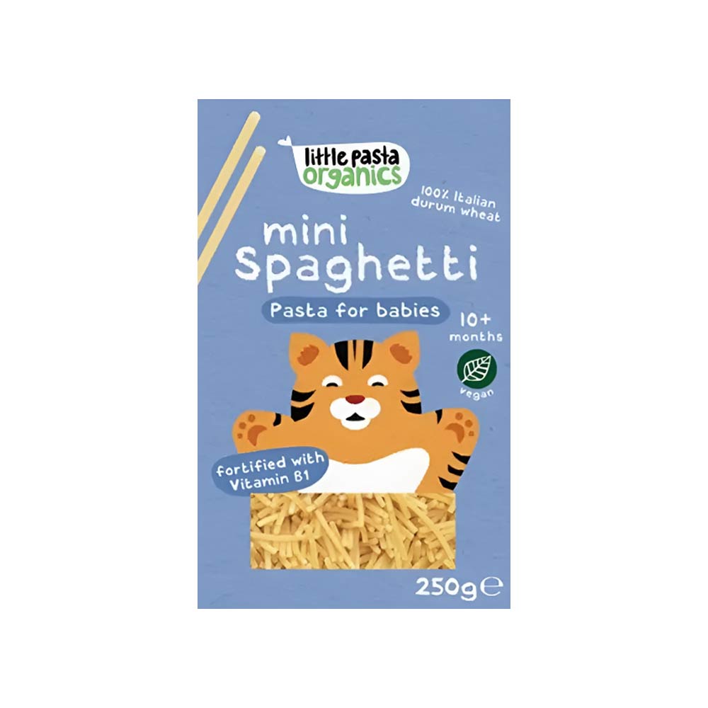 Little Pasta Organics Mini Spaghetti Pasta For Babies (10+m) - 250g