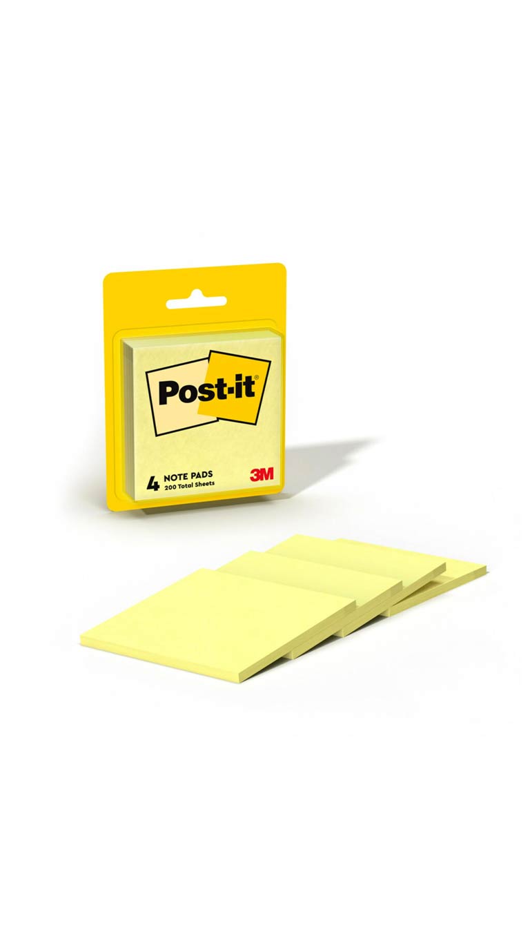 Post-it Sticky Notes - 200 Pcs