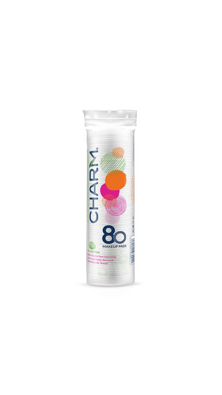 SanitaCharmMakeupPads80Pcs