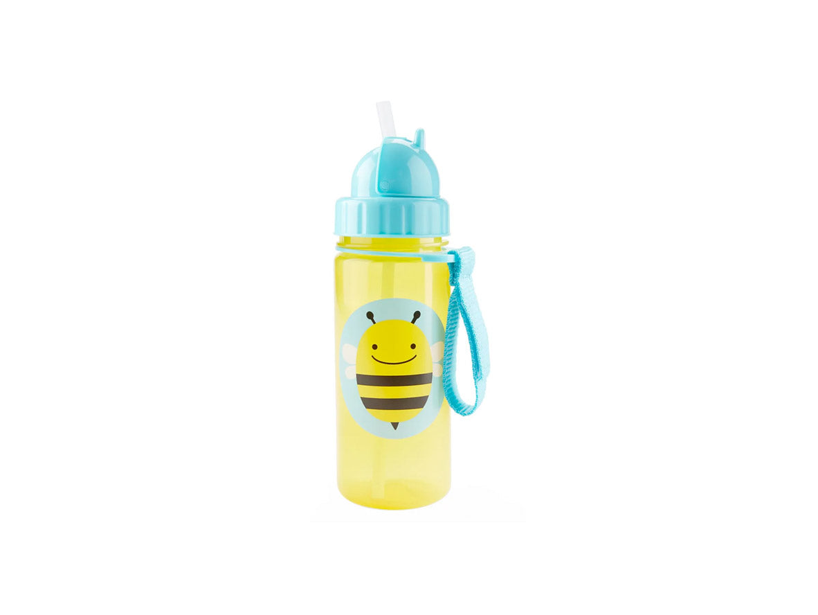 Skiphop Zoo Straw Bottle - Bee