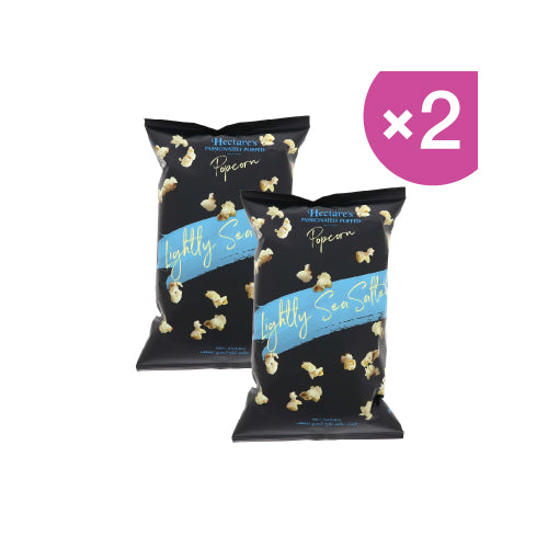 Hectare's Lightly Sea Salted Popcorn - 20g Pack of 2