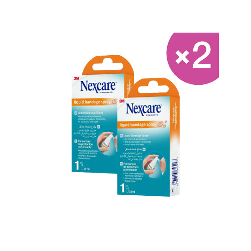 Nexcare Liquid Bandage Spray 18ml - Pack of 2