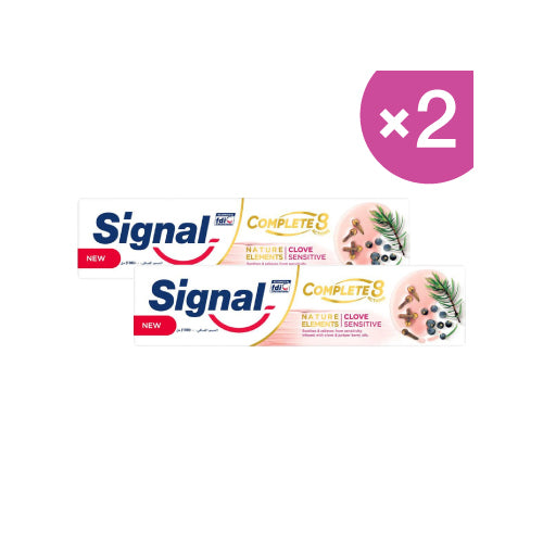 Signal Complete 8 Toothpaste Clove Sensitive 100ml - Pack of 2