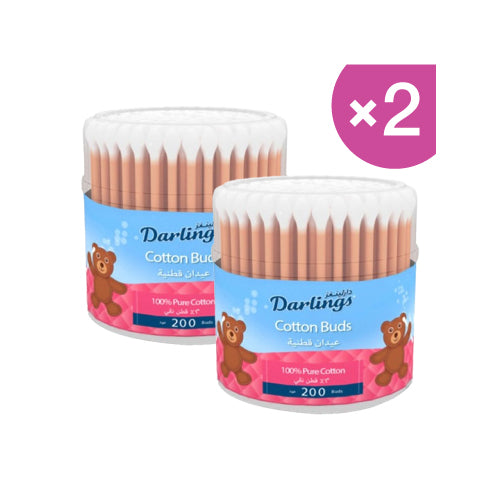 Darlings Cotton Buds (200 Buds) - Pack of 2