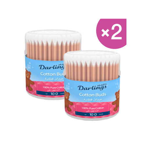 Darlings Cotton Buds (200 Buds) - Pack of 2