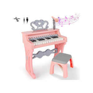Lijin 25 Keys Electronic Piano - Pink