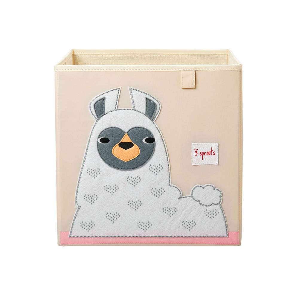 3 Sprouts Storage Box - Llama
