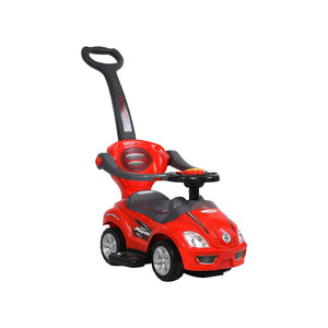 3-in-1 Baby Walker Car (18-36m) - Red