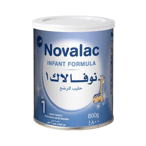 نوفالاك - مستحضر غذائي للاطفال 1, من 0-6 اشهر - 800 جرام