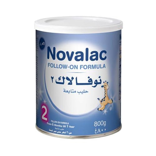 نوفالاك- مستحضر غذائي لل متابعة 2 , من 6-12 شهر - 800 جرام