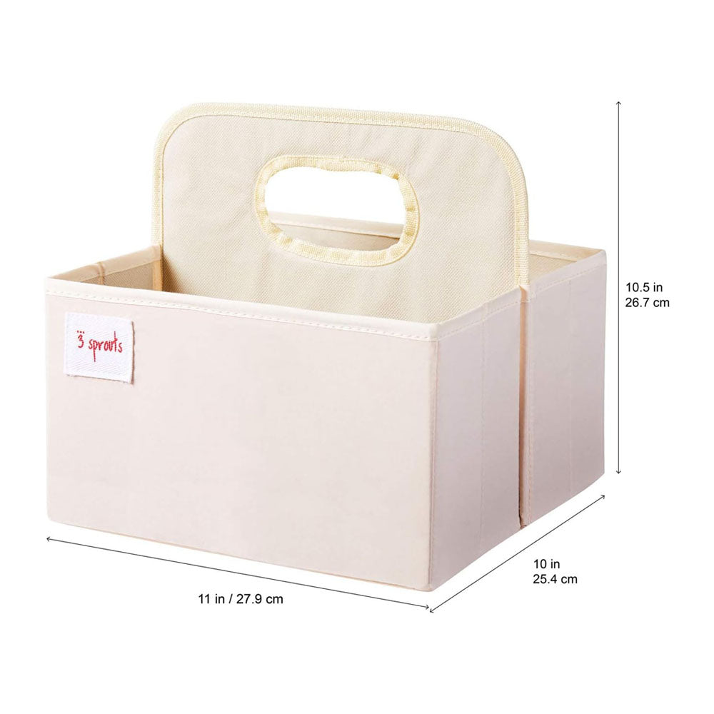 3 Sprouts Diaper Caddy Organizer  - Elephant