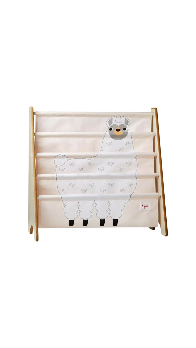 3 Sprouts - Llama Book Rack