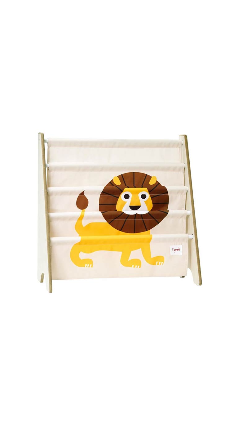 3 Sprouts Book Rack - Lion