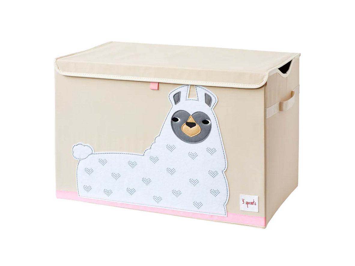 3 Sprouts Toy Chest - Llama