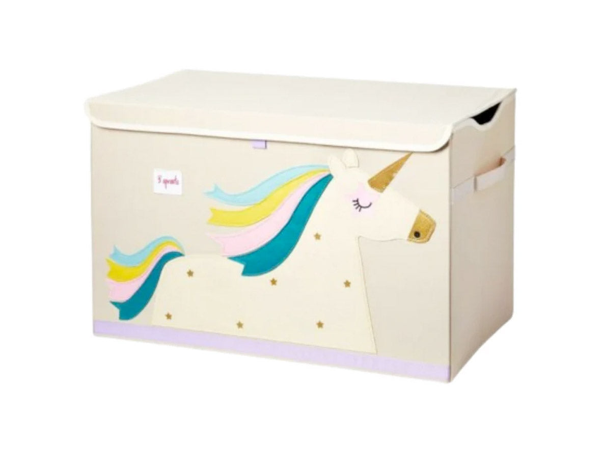 3 Sprouts Toy Chest - Unicorn