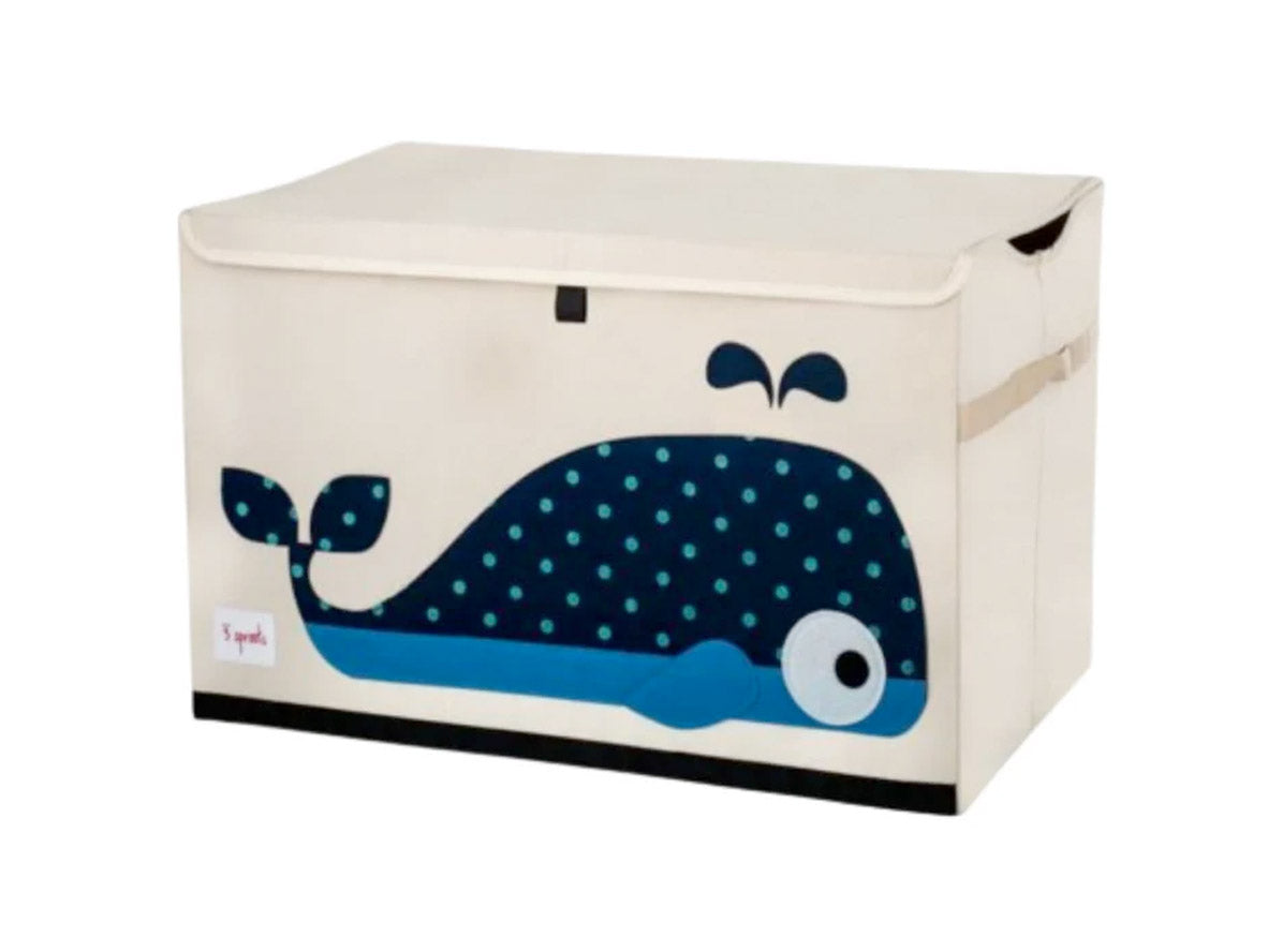 3 Sprouts Toy Chest - Whale