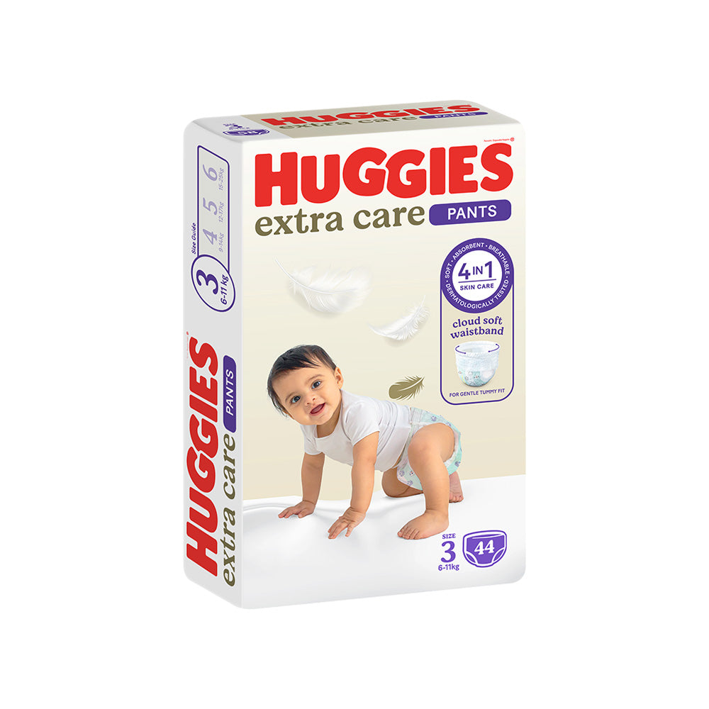 Huggies Extra Care Size 3 (6-11kg) - 44 Pants Jumbo Pack