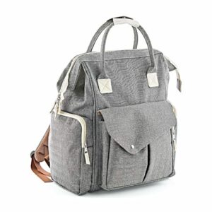 Babyjem Multifunctional Diaper Bag (Backpack) - Gray