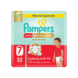 Pampers Ultimate Comfort Size 7 (17+kg) - 32 Pants Mega Pack