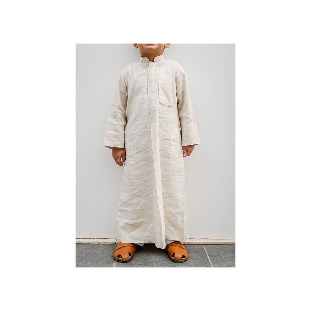 Linen Dishdasha Al Jazeera