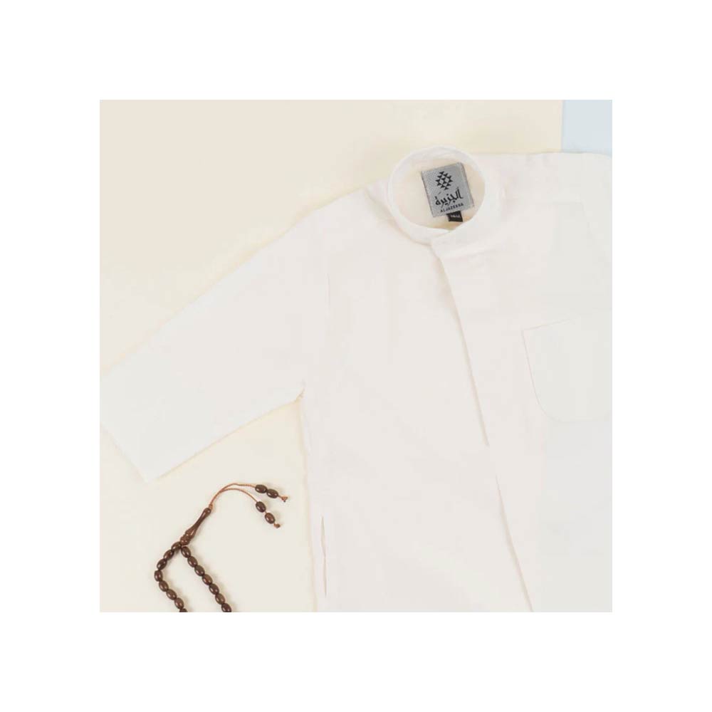 Al Jazeera Summer Dishdasha For Kids - Beige