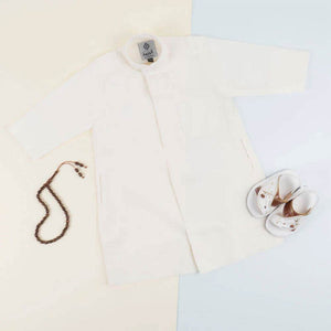 Al Jazeera Summer Dishdasha For Kids - Beige