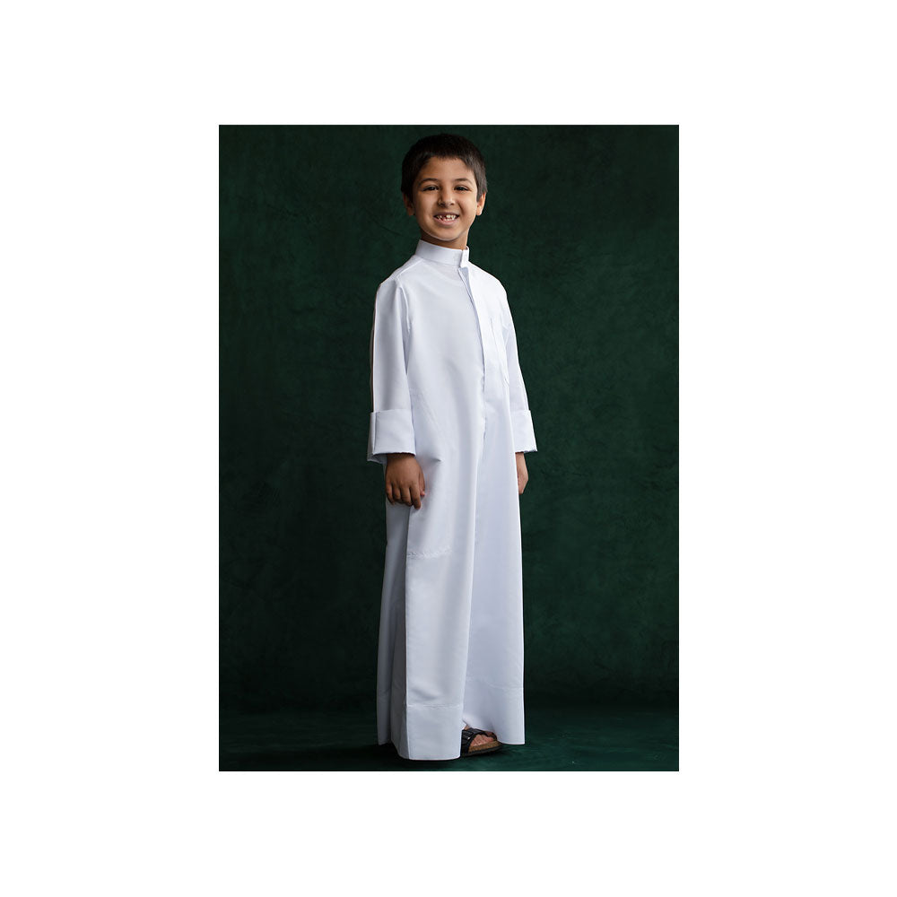 Al Safat Children's Dishdasha - White