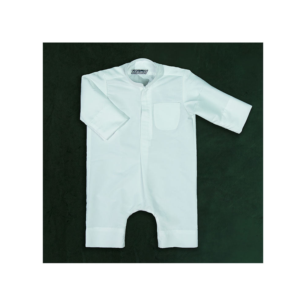 Al Safat Infants Dishdasha - White