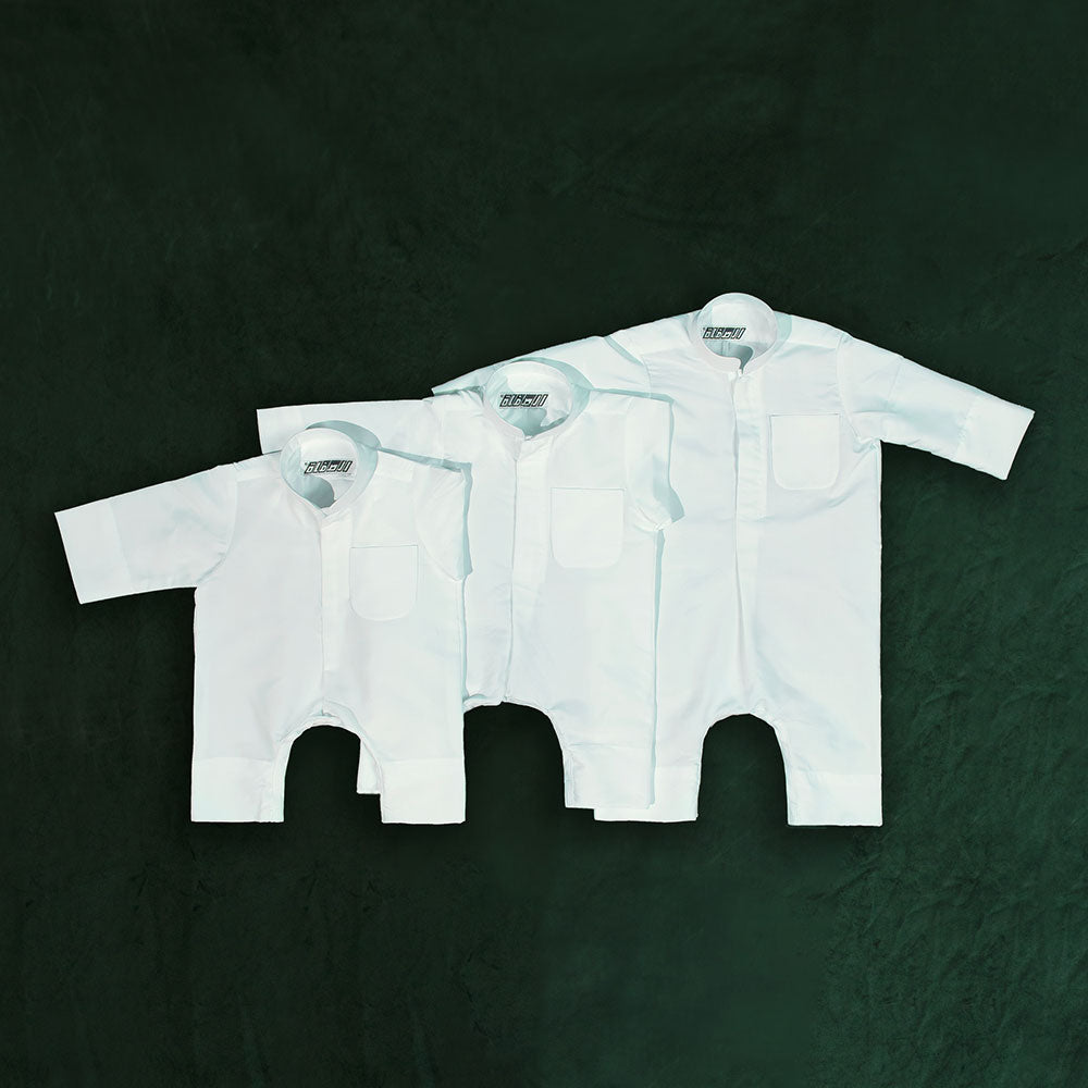 Al Safat Infants Dishdasha - White