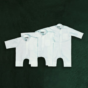 Al Safat Infants Dishdasha - White