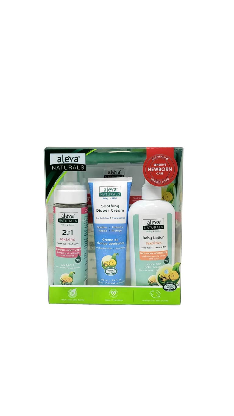 Aleva Naturals Newborn Baby Care Kit