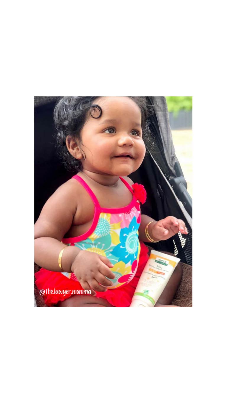 Aleva Naturals Baby Sunscreen SPF 45+ Lotion - 100ml