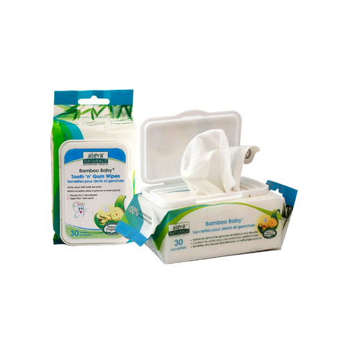 AlevaNaturalsBambooBabyTooth&GumWipes