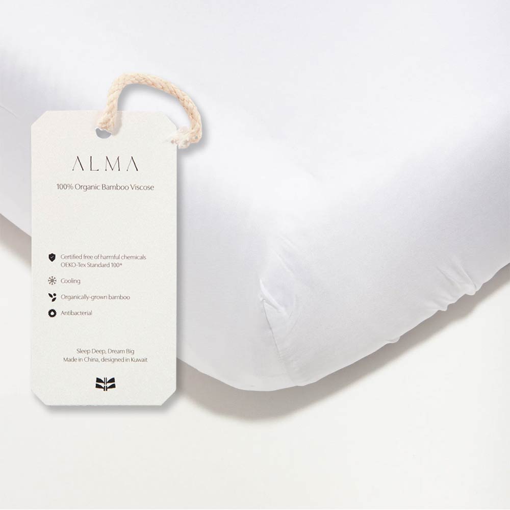 Alma Organic Bamboo Baby Crib Sheet
