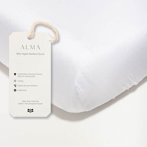 Alma Organic Bamboo Baby Crib Sheet