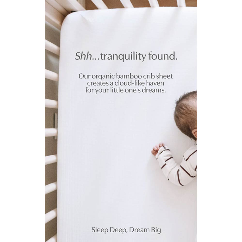 Alma Organic Bamboo Baby Crib Sheet
