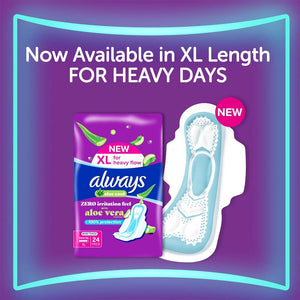 Always Zero Irritation Feel with Aloe Cool Size Maxi Thick - 60 Pads *39+21 FREE