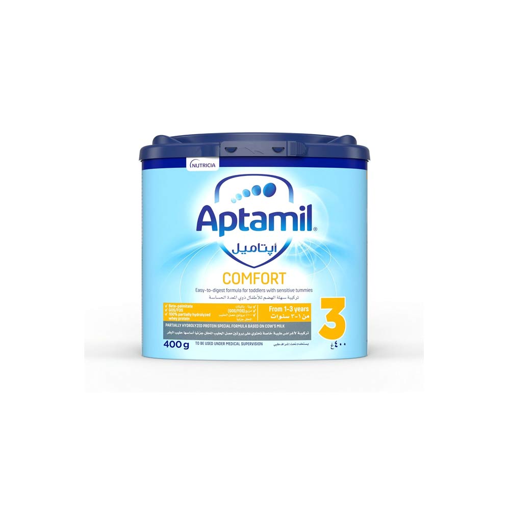 Aptamil Comfort 3 Milk Formula Powder (1-3Yrs) 400g