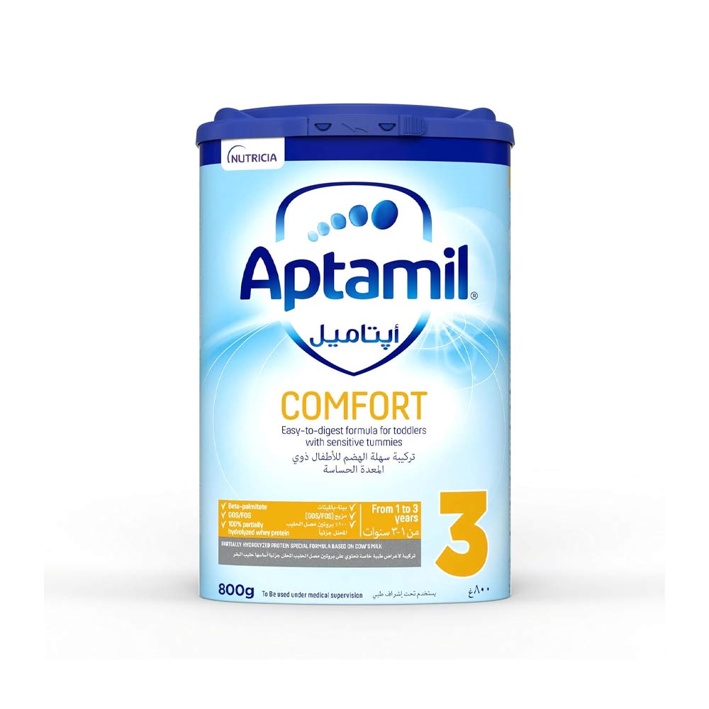 Aptamil Comfort 3 Milk Formula Powder (1-3Yrs) 800g