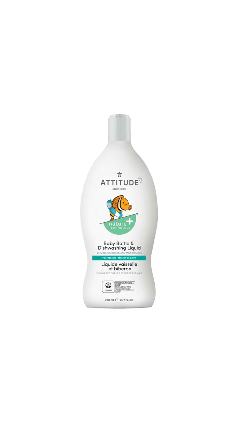 Attitude Baby Bottle & Dishwashing Liquid (Pear Nectar)