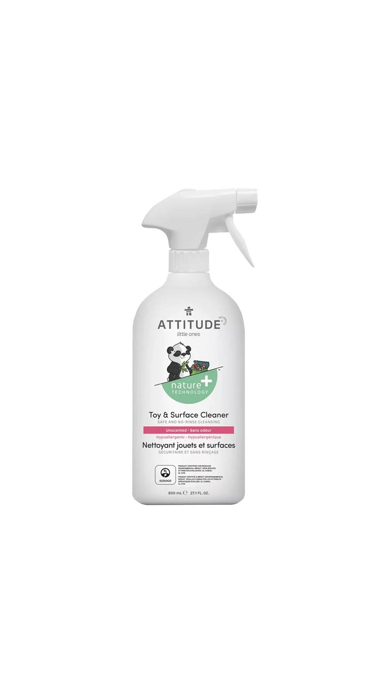 Attitude Baby Toy & Surface Cleaner (800ml) - Unscented